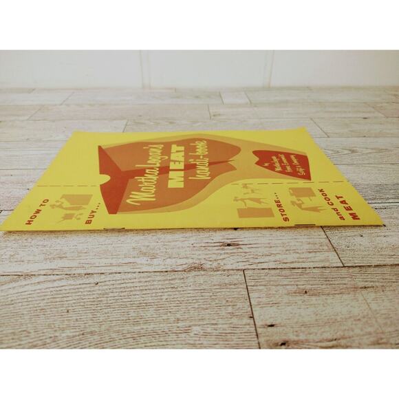 Vtg 1963 SWIFT & Co Martha Logan MEAT handi-book How to‎ Buy Store Cook Cookbook - Picture 3 of 9